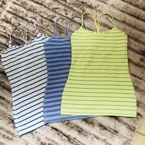 Lululemon Power Y Tank - Lot of 3